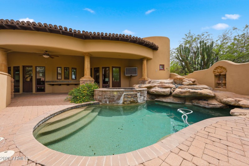 Pool and Heated Spa