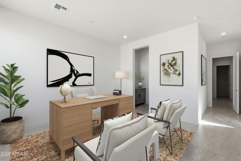 Virtually Staged Office/Casita
