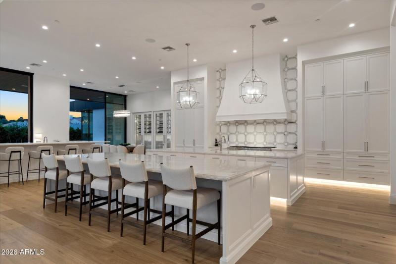 Kitchen at Twilight