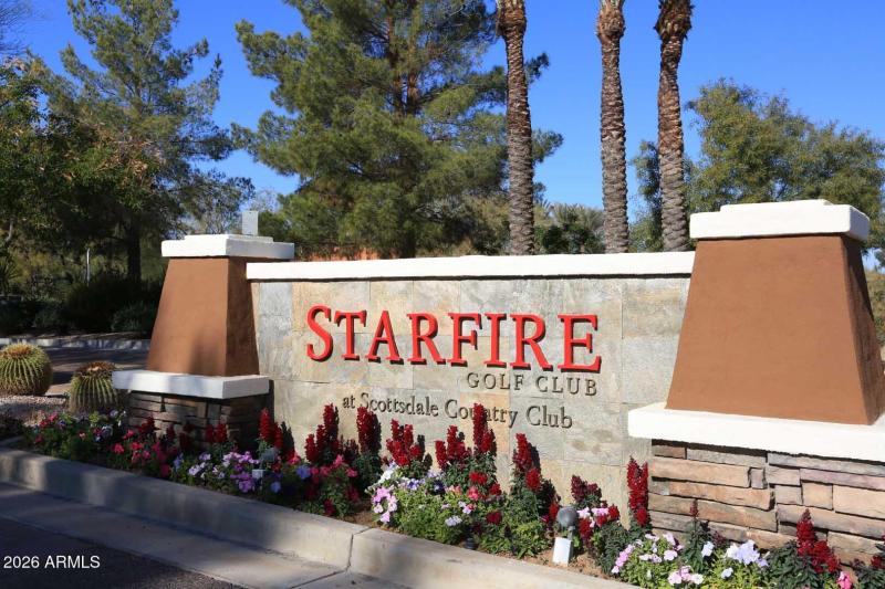 Starfire Golf Club-Sign