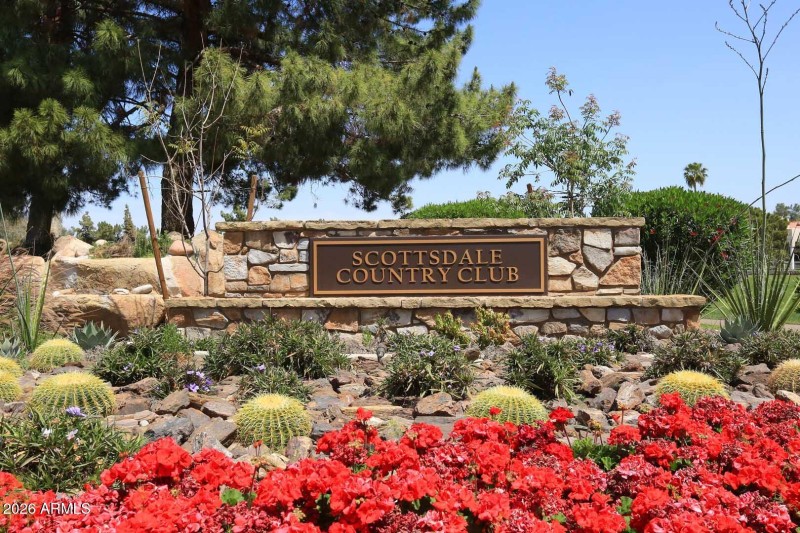 Scottsdale Country Club-Sign