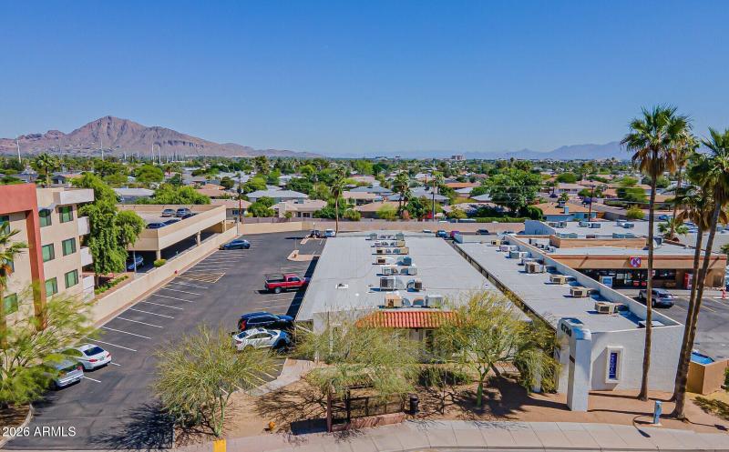 Complex Drone View from South - McDowell
