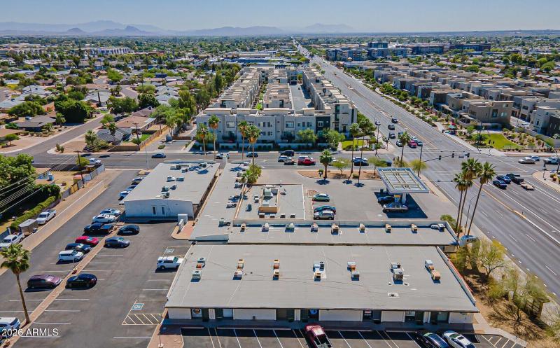 Complex Drone View from West