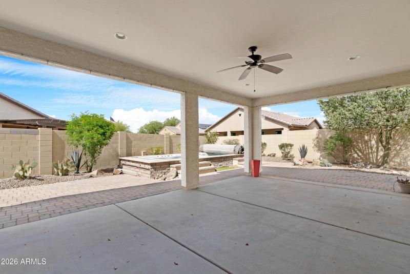 Covered Patio + Pool