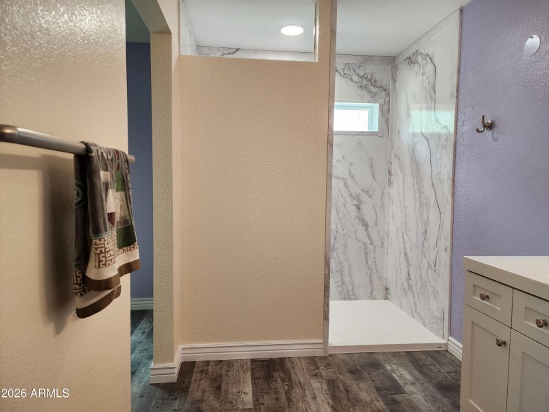 Primary bath shower
