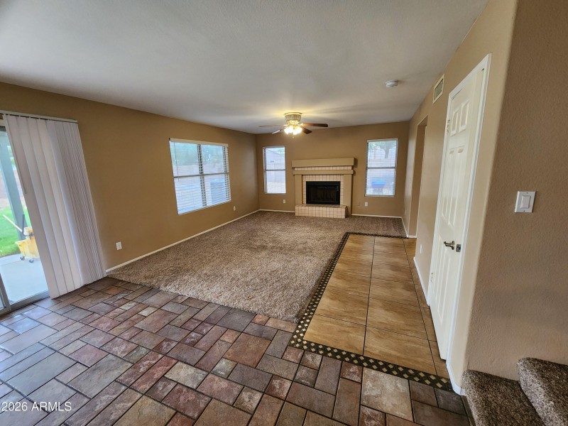 Family Room from Dining Room