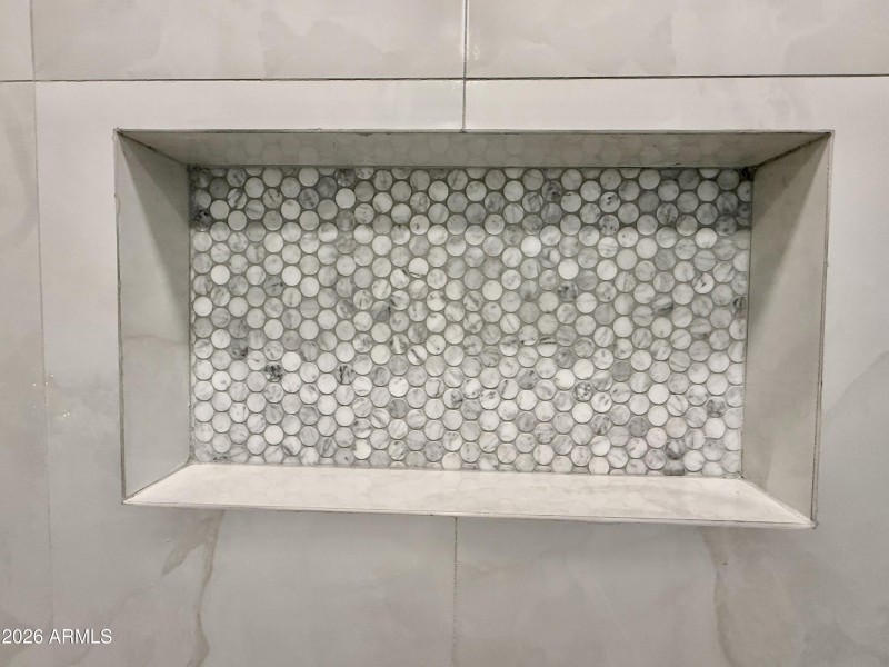 PRIMARY BATHROOM SHOWER SOAP NICHE