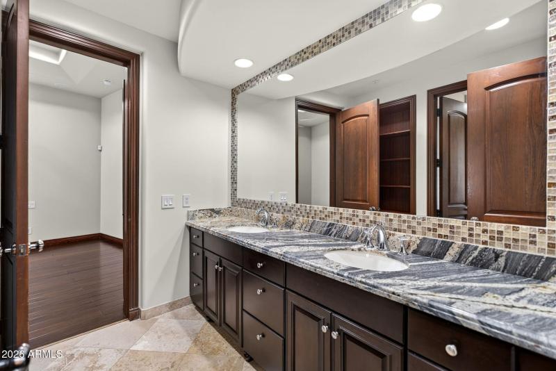 Jack and Jill Bathroom off of Bedroom 5