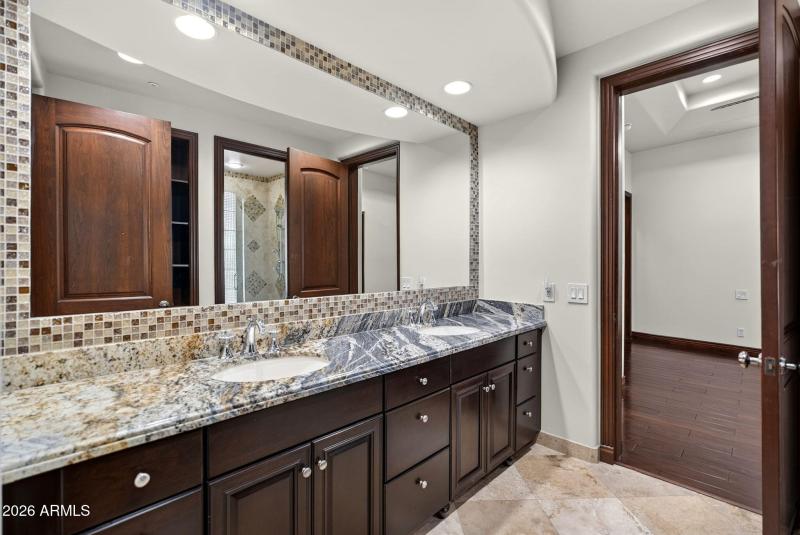 Jack and Jill Bathroom off of Bedroom 6