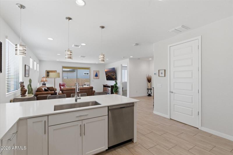 Kitchen to Main Living Area