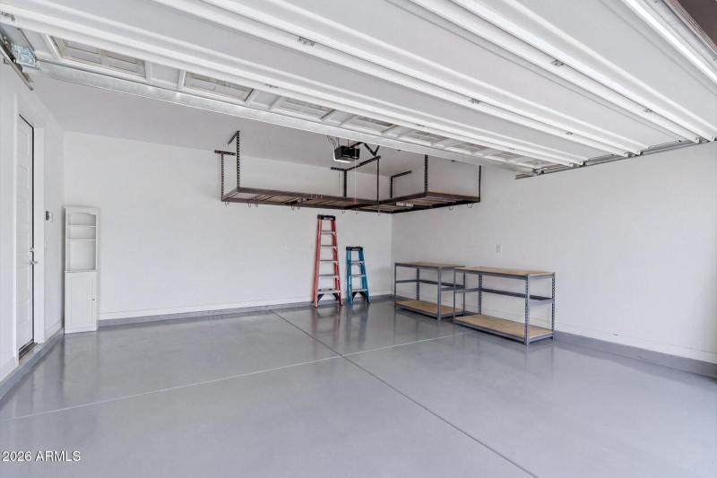 Garage with Storage