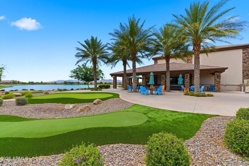 Putting Green at Heritage Asante