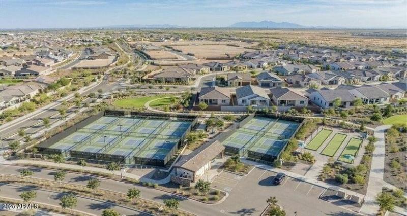 Aerial view at Asante Courts