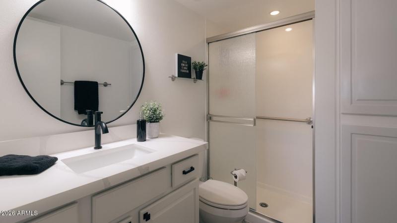 Bathroom 2 with walk-in shower