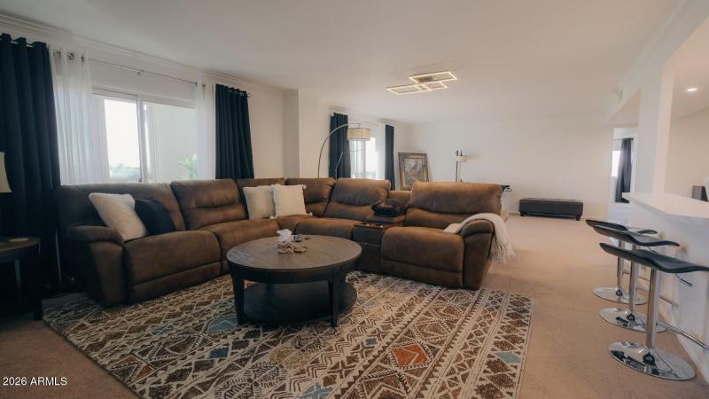 Living room area