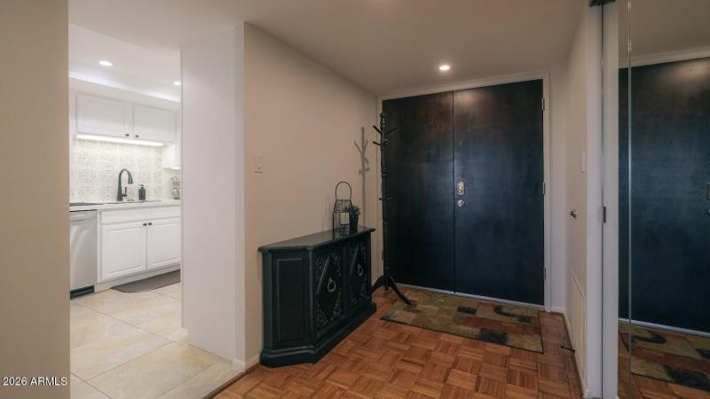 Main entrance - double door