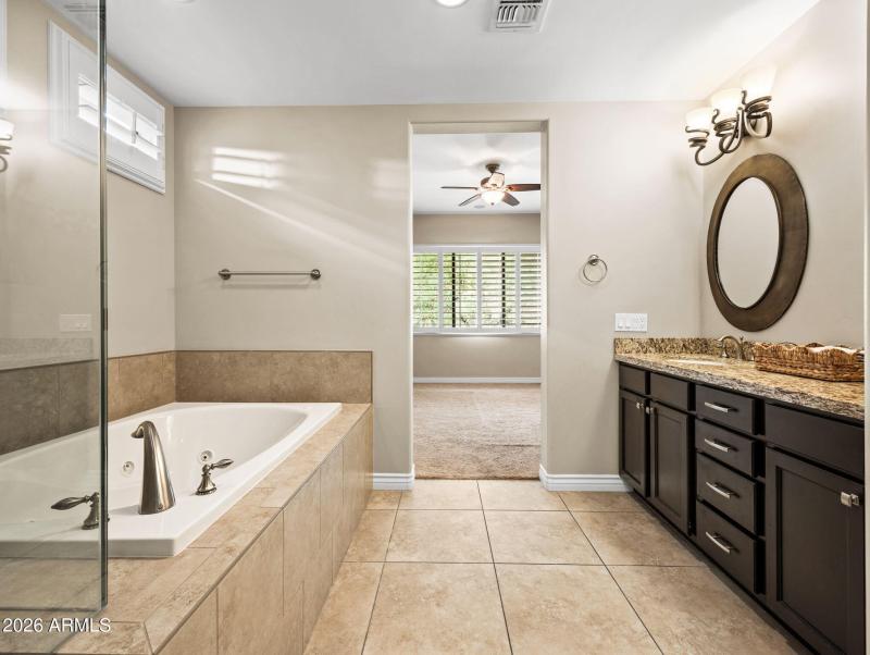Primary Bathroom to Primary Bedroom