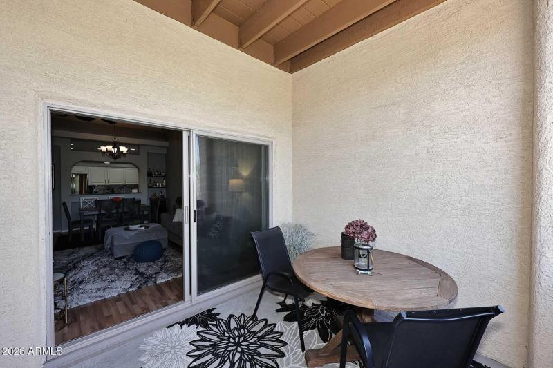 Covered Balcony