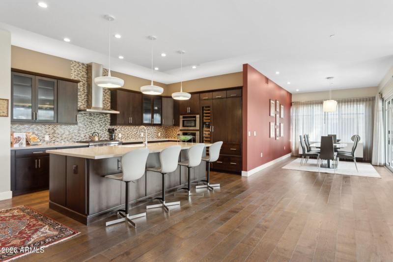 Kitchen Open to Formal Dining