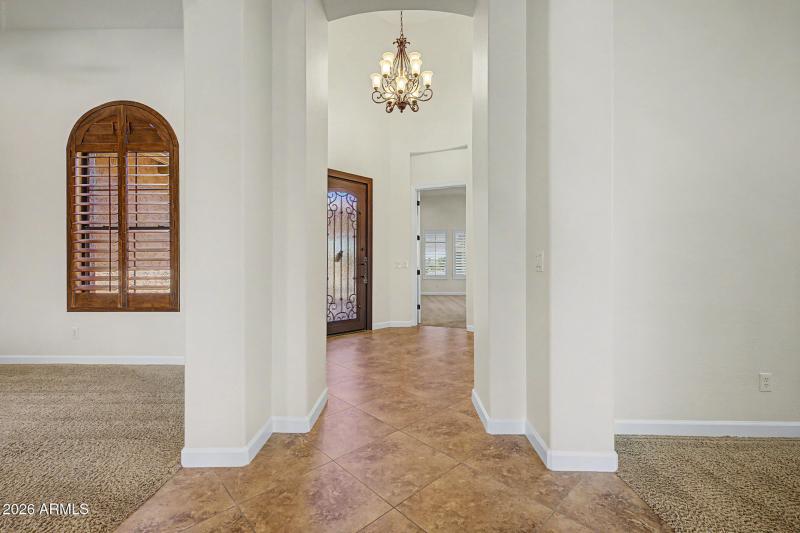 Welcoming foyer