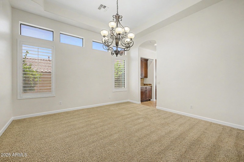 Elegant coffered ceilings