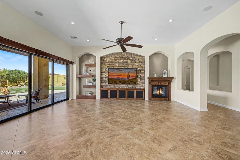 Custom-designed statement wall