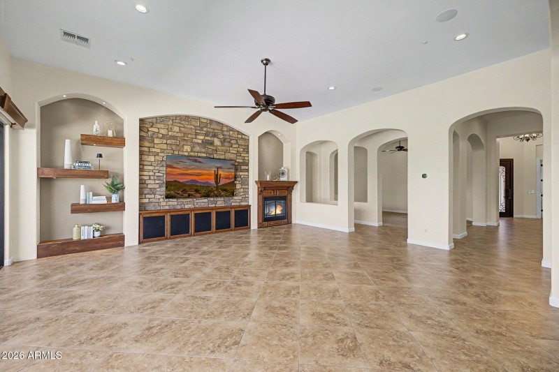 Relaxing family room