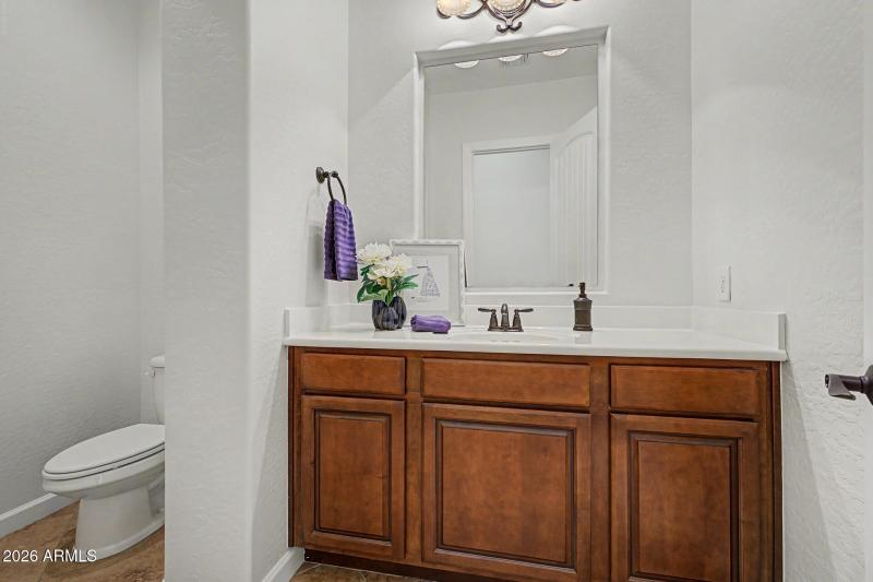 Guest powder room
