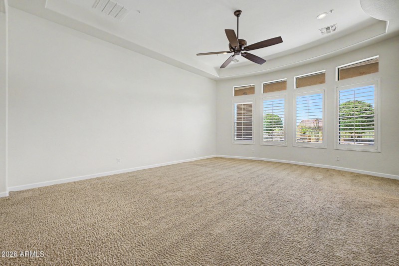 Huge bright windows for natural light