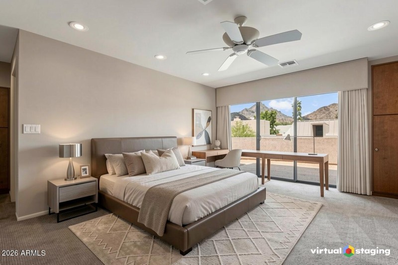 Bedroom 3 with Piestewa Views