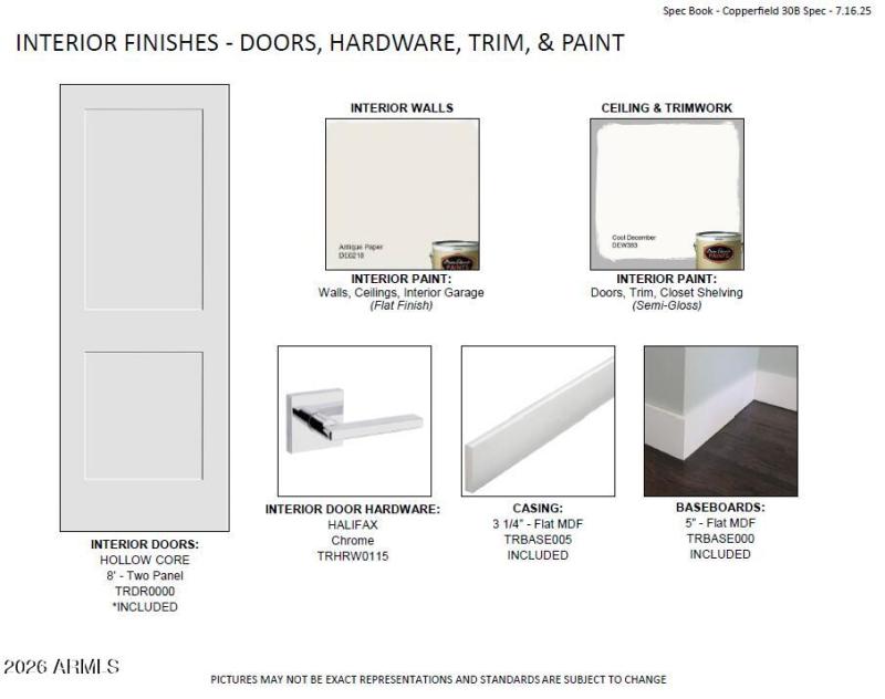 Interior Finishes