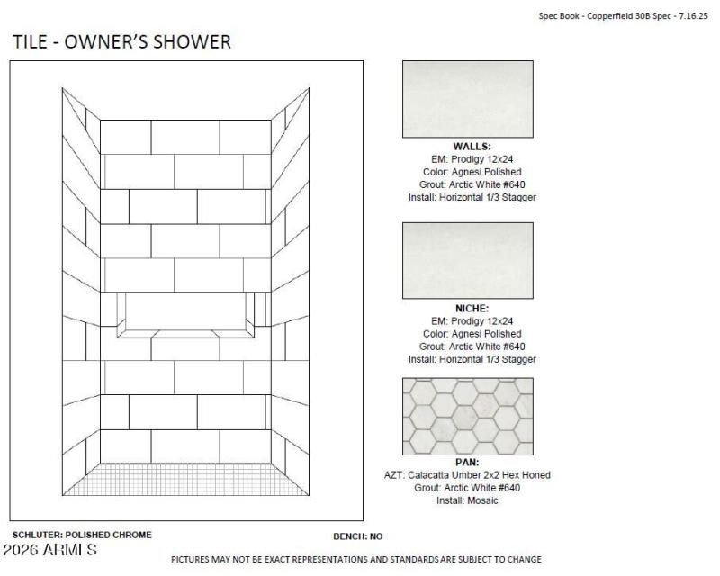 Tile Owners Shower