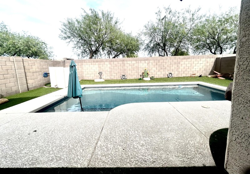 Backyard Pool View 5
