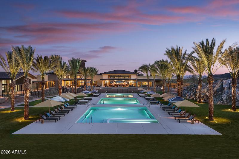 Pool at Dusk