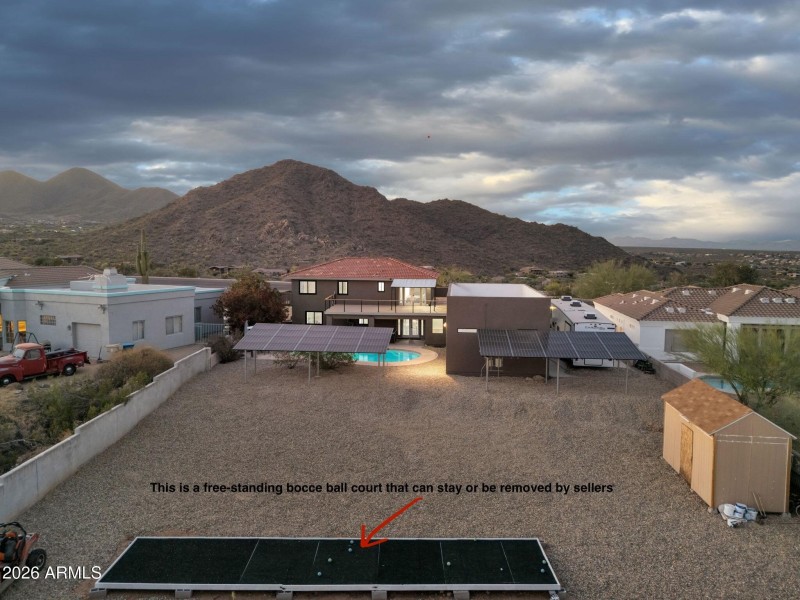 Bocce ball court can stay or go