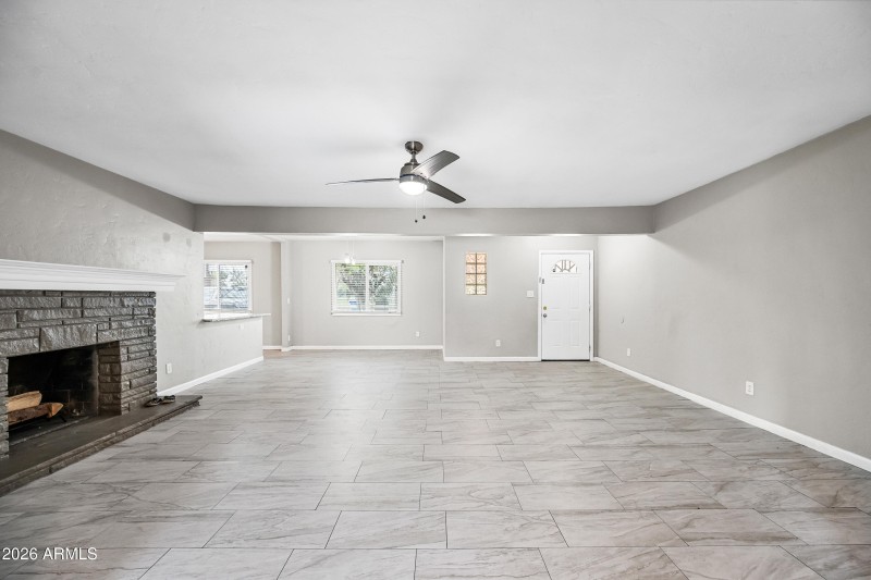 Two living areas