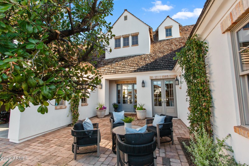 Front courtyard