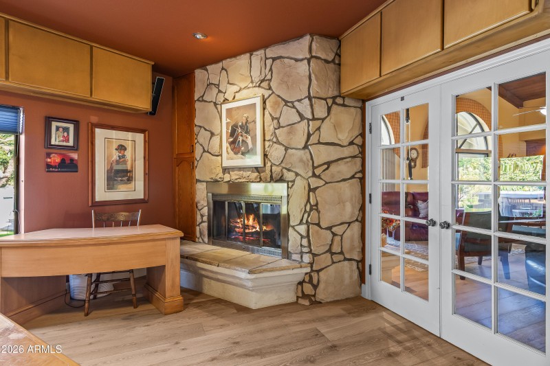 SECONDARY BDRM 4 WITH TWO-WAY FIREPLACE