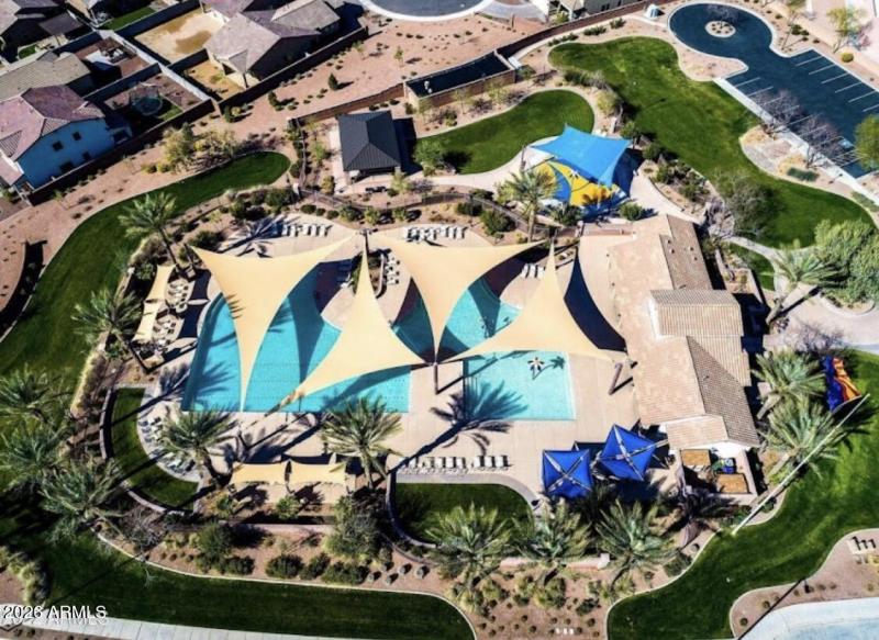 Aquatic Center Ariel