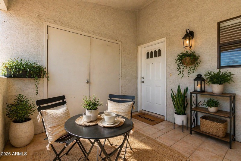 Ai generated patio