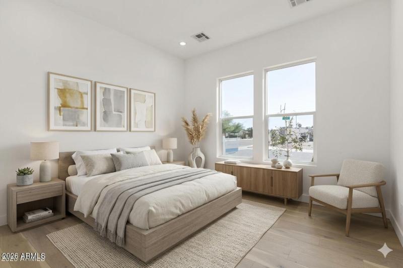 Bed 3 - Staged