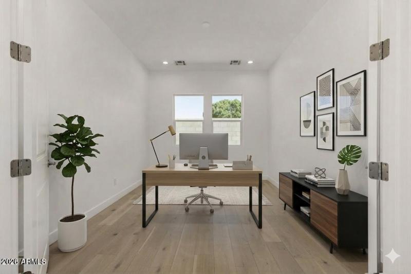Home Office - Staged