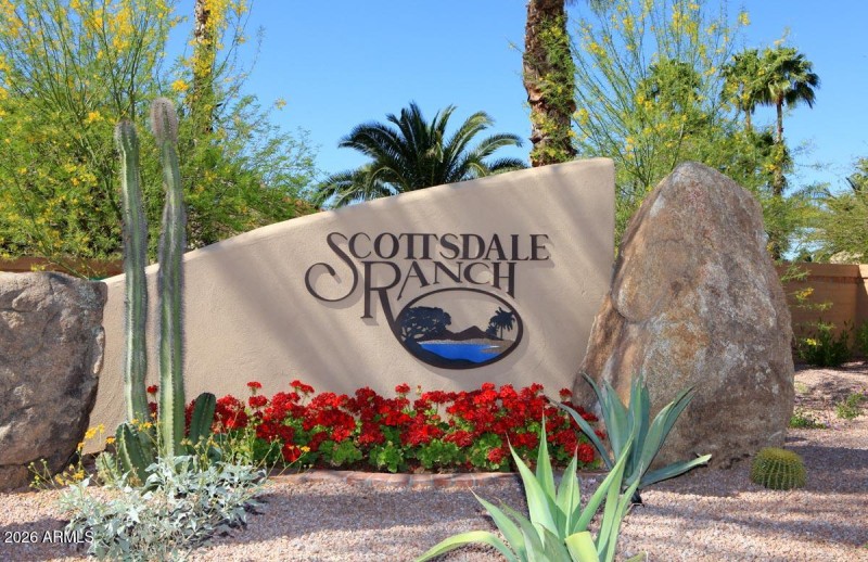 Scottsdale Ranch Community Sign