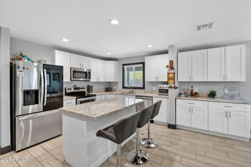 Updated Kitchen with Island