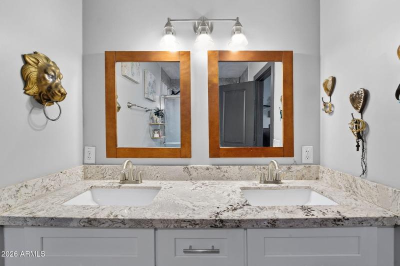 Dual Sink Bathroom Vanity