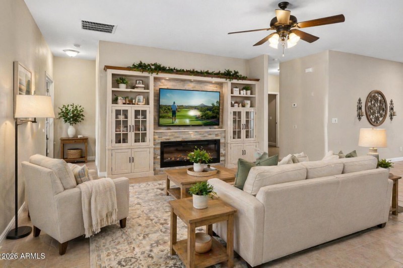 Updated Family Room