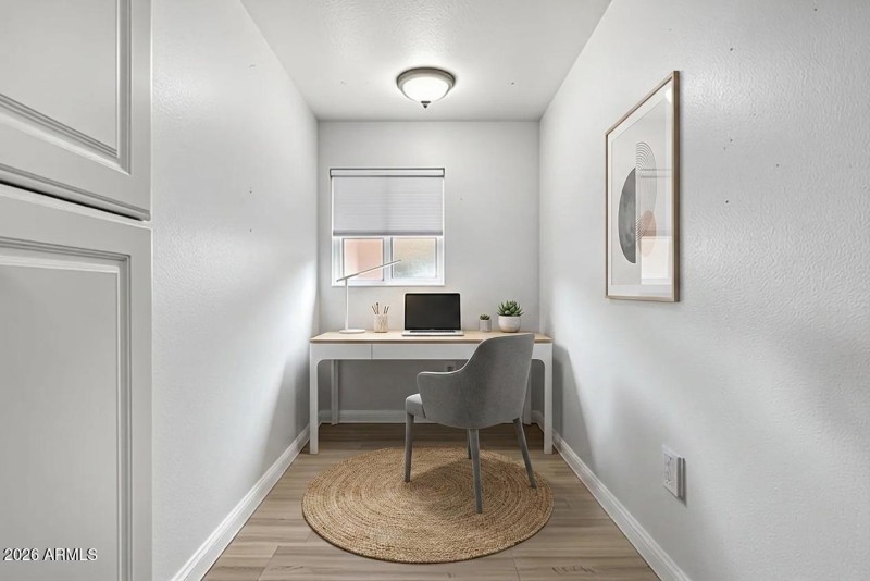 Extended Laundry Room Virtually Staged