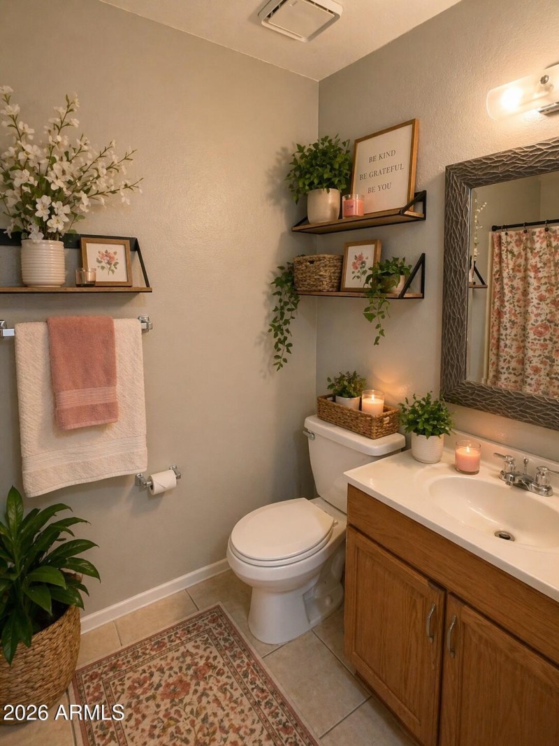 Bath Virtually Staged
