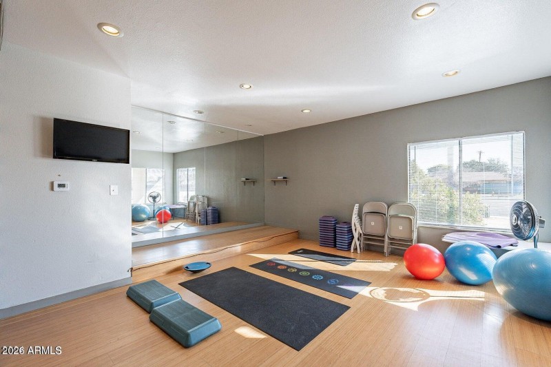 Community Yoga room