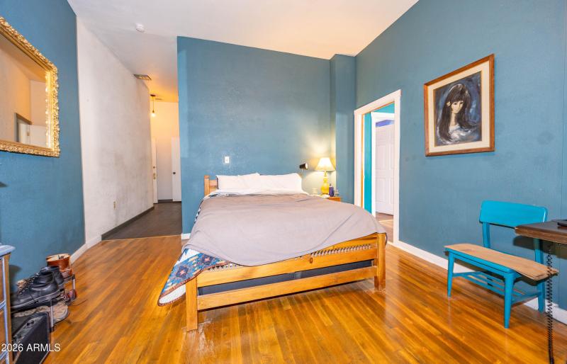 1 of 2 bedrooms in tenant rented space